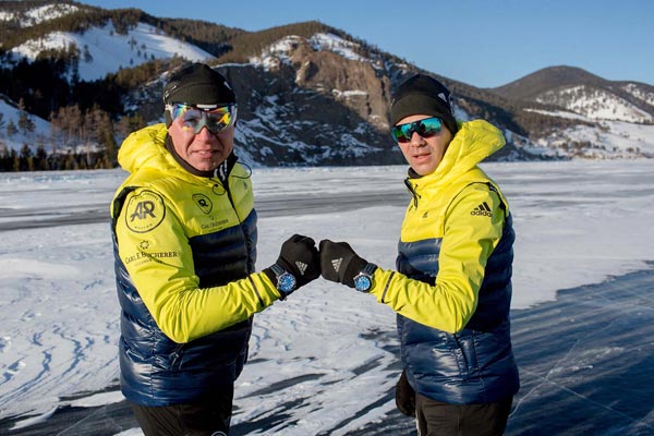 Carl F. Bucherer soutient le Baikal Ice Marathon 2018