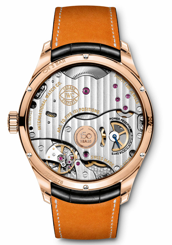 Portugieser Remontage Manuel Huit Jours Edition « 150 Years »