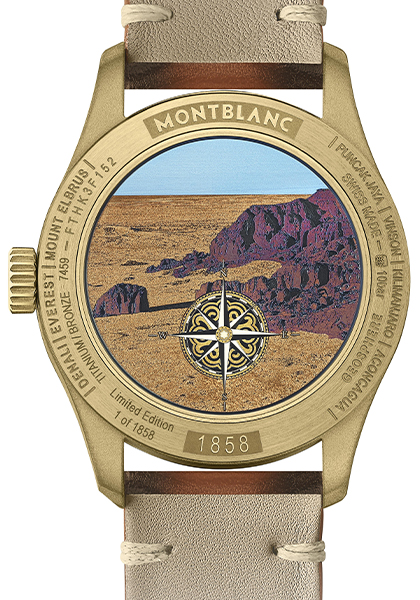 Coupure digitale : montres et balade dans les Alpes avec Montblanc