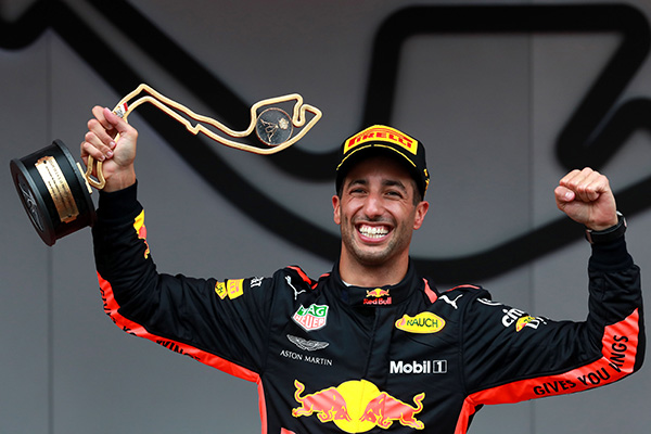 Grand Prix de Monaco : « white party » et victoire de Daniel Ricciardo