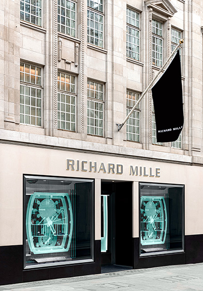 Réouverture de la boutique Richard Mille de Londres