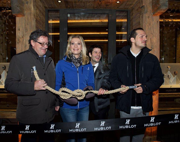 Hublot Boutique Zermatt Official Opening 