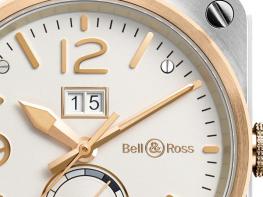 BR 03 steel and rose gold - Bell & Ross