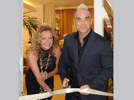 Robbie Williams inaugurates the boutique in Porto Cervo  - Chopard