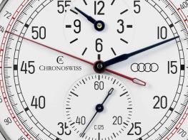Audi a 100 ans et le fête avec une montre - Chronoswiss