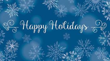 Happy holidays! - Editorial