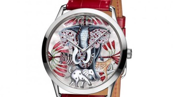 Four watches with a bestiary dial - Selection
