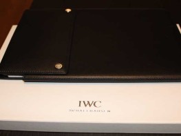 A new competition every day - Win an IWC Ipad cover