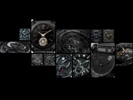 Black is black - Black watches from Baselworld