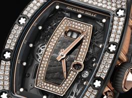 New RM 07-01 and RM 037 featuring gem-set NTPT carbon - Richard Mille