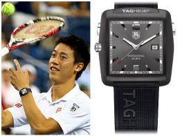 Kei Nishikori and his TAG Heuer Professional Golf Watch - TAG Heuer