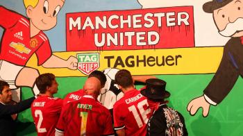  Alec Monopoly leaves his mark at Old Trafford - TAG Heuer