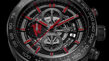 Carrera Calibre Heuer-01 Chronographe Manufacture Manchester United Special Edition  - TAG Heuer