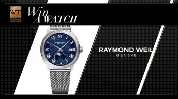 Win a Maestro Moonphase watch - Raymond Weil
