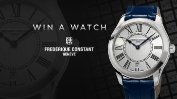 Win a Frederique Constant Ladies Classics Quartz watch - Frederique Constant