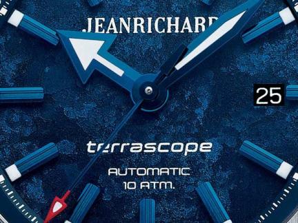 Terrascope, 44mm, blue - Jeanrichard