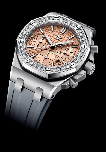 Quatre Royal Oak Offshore aux multiples sertissages