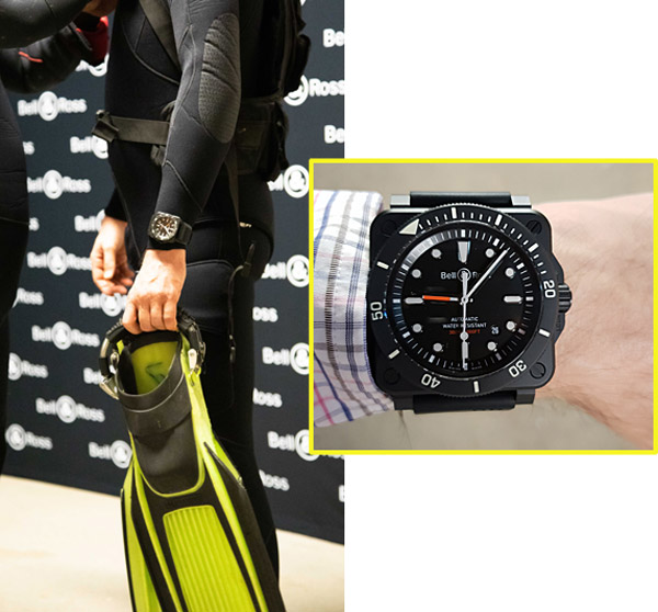 En plongée secrète, urbaine et souterraine avec Bell &Ross