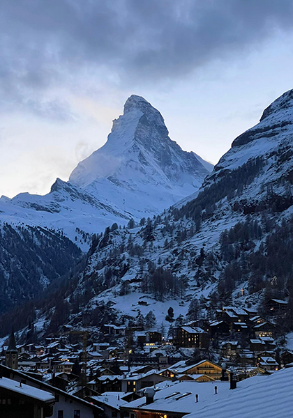 Zermatt, aux pieds du Cervin