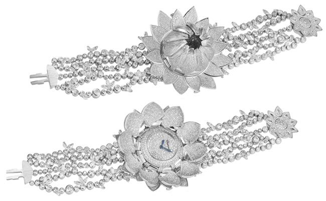 Montre Lotus Blanc