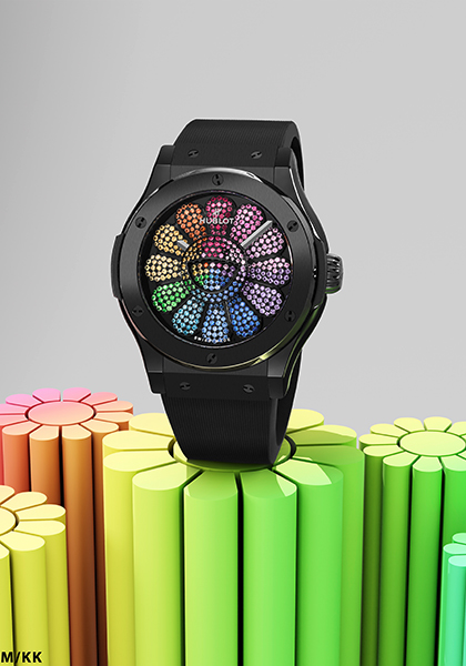 Hublot et Takashi Murakami lancent une collection de 13 montres et 13 NFT uniques 