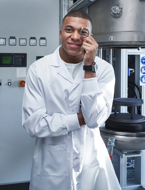 Kylian Mbappé à la manufacture