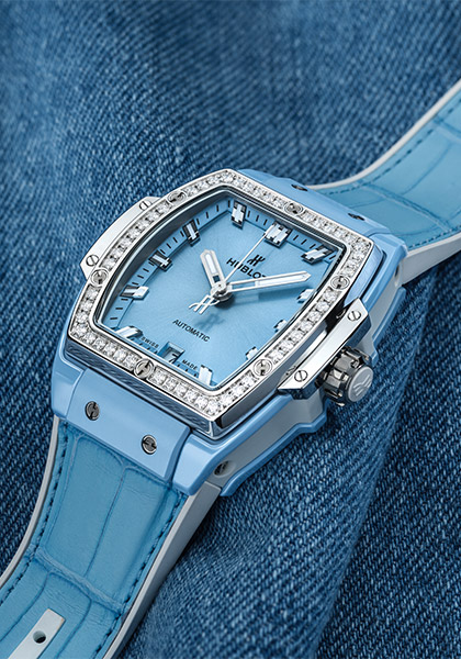 Spirit of Big Bang Light Blue & Pink Ceramic