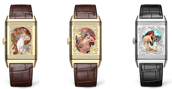 Reverso Tribute Enamel Alfons Mucha