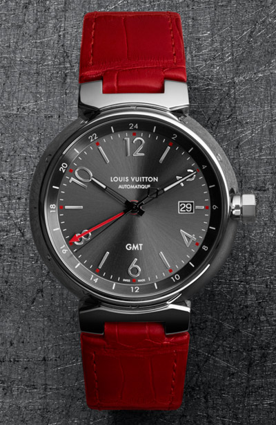 Tambour Essential Grey, GMT et chronographe