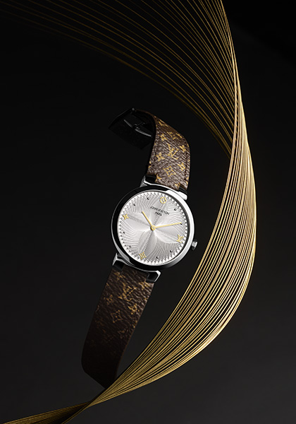 Tambour Slim Metallic Flower