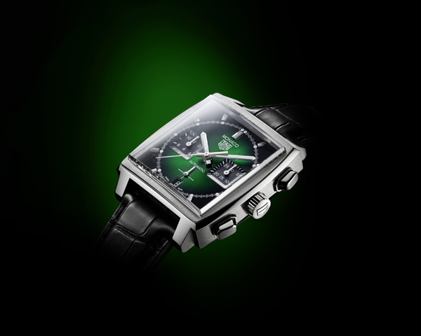 The TAG Heuer Monaco Green Dial