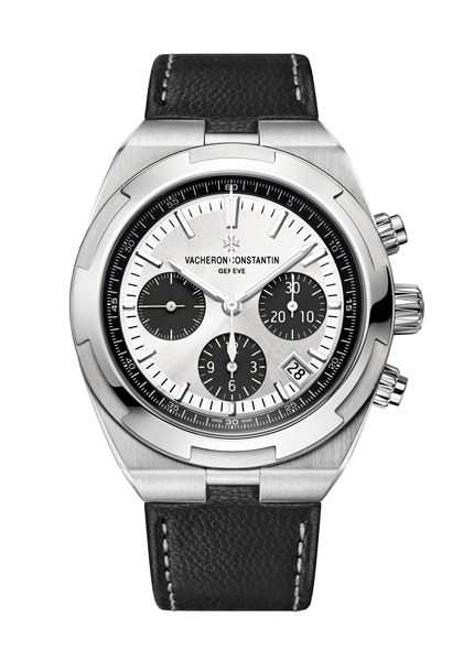 Overseas Chronographe, le sport-chic en bicolore
