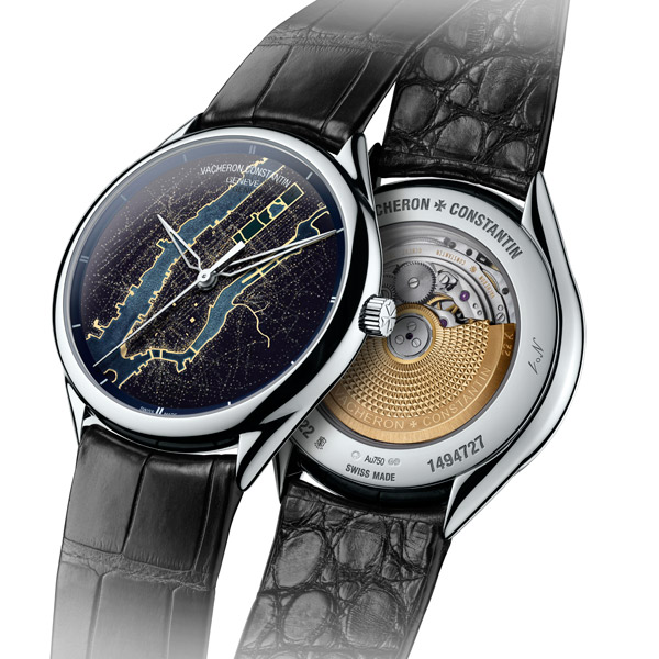 Les Métiers d'Art Villes Lumières sont proposées sur un bracelet en cuir d'alligator avec une boucle ardillon.