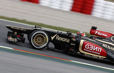 En course avec Lotus