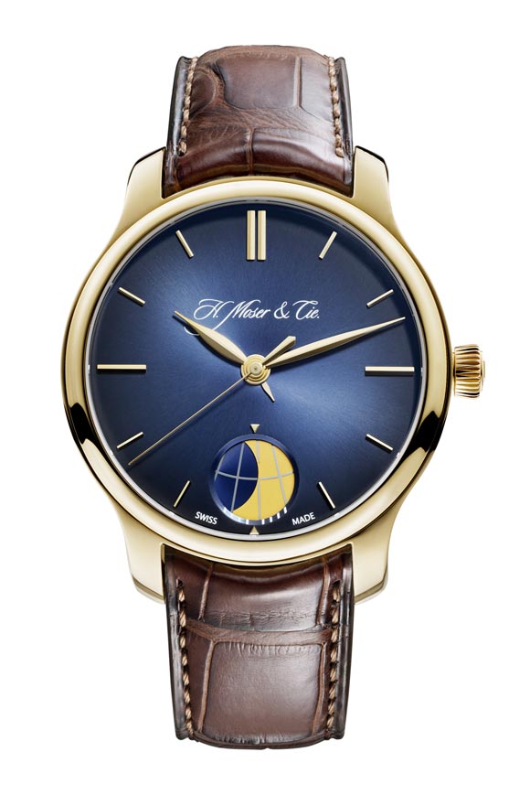 H. Moser & Cie Perpetual Moon 348.901-013 - watch face view