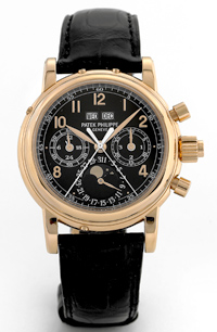 Patek Philippe, Genève, Réf. 5004 en or rose. Fabriquée en 2007. Adjudication (commission incluse) : 360 000 dollars