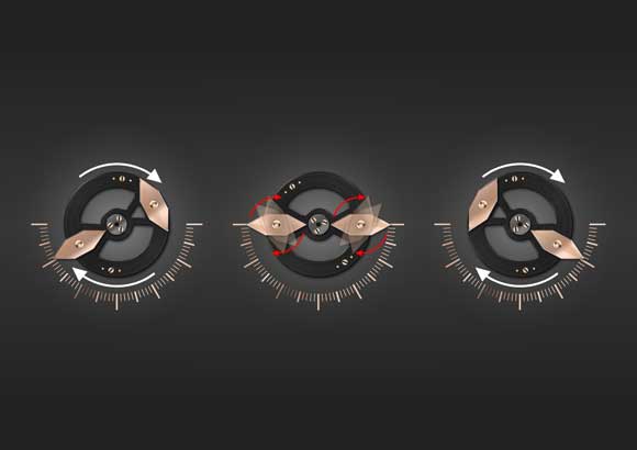 Papillon Tourbillon Central