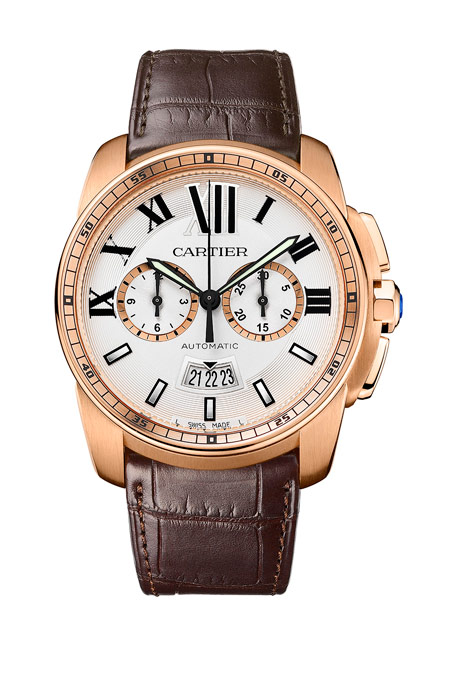 Calibre de Cartier, pink gold