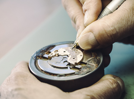 Chopard fleurisanne Engraving
