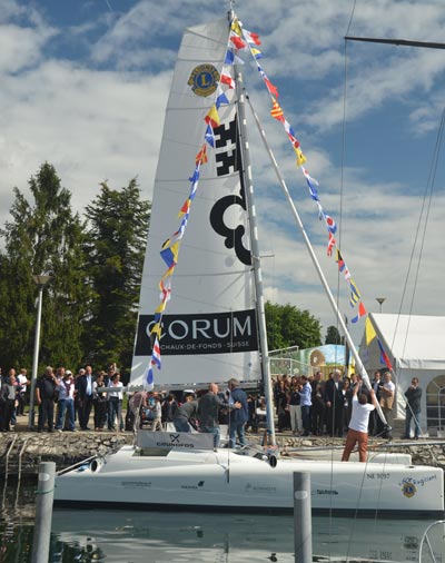 Corum Catamaran Just for smiles