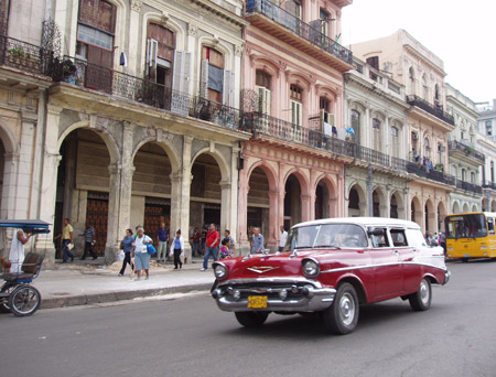 Cuervo y Sobrinos, Havana street