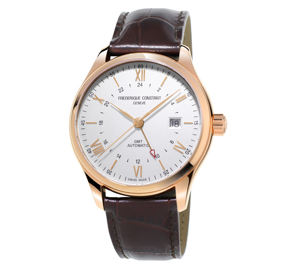 Frederique Constant Classics Index Automatic GMT or rose