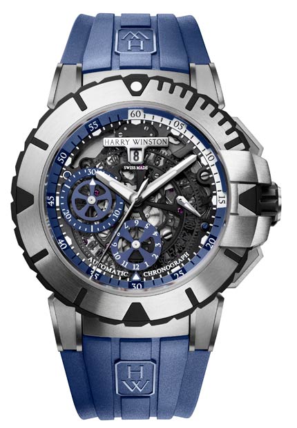 Harry Winston, OCEAN SPORT chronograph, ref. OCSACH44ZZ007