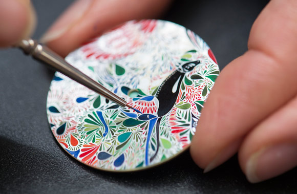 Hermes-slim-mille-fleurs-du-mexique-cadran 