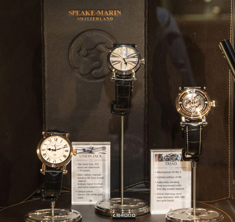 Speake Marin exhibition at Harrod's London