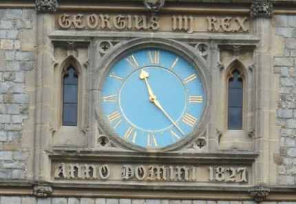 Turret clock, Windsor Castle