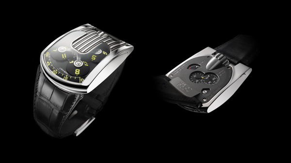 Urwerk UR-103 White Gold Front & Back