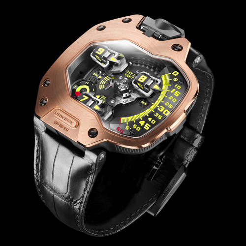 Urwerk UR-110 Red Gold Front