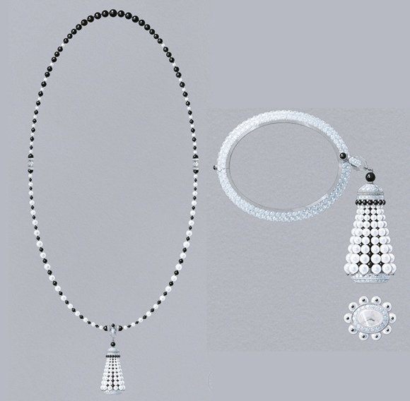 Van-Cleef-Arpels--Sautoir-Pompom-noir-blanc 