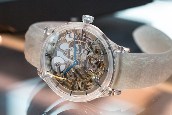 H. Moser & Cie.- Venturer Tourbillon Dual Time Sapphire Skeleton